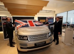 William Hague reveals the new fourth generation Range Rover