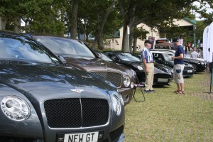 Cars of a very fine vintage assemble