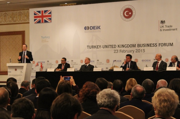 Lord Livingston speaks at the Turkey  - United Kingdom Business Forum 