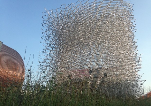 UK pavilion - "'the smartest and most creative at Milan Expo" - exmplifies the UK's approach to innovation for sustainability